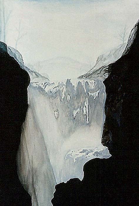 Wasserfall in Utopia (Ausschnitt) 3. Traum