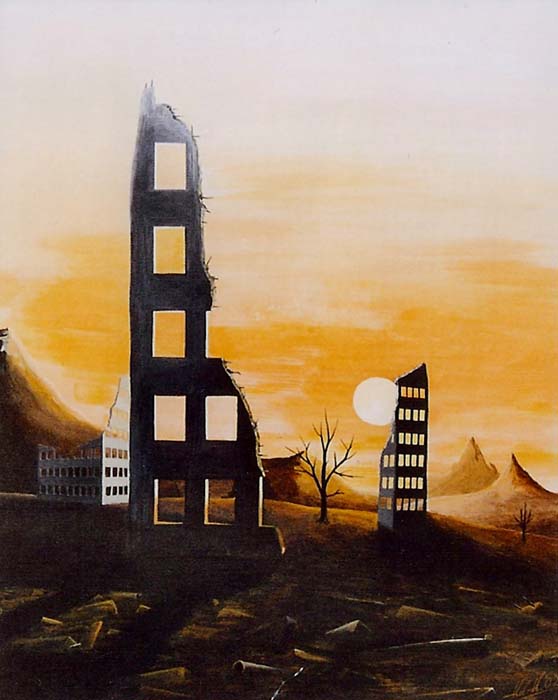 Ruinenlandschaft 2 (Bild fr das CD-Cover "Dream & Reality")