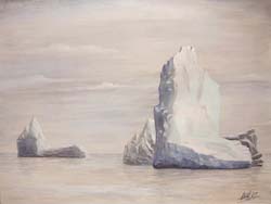 Eisberge (Originalfarbe)